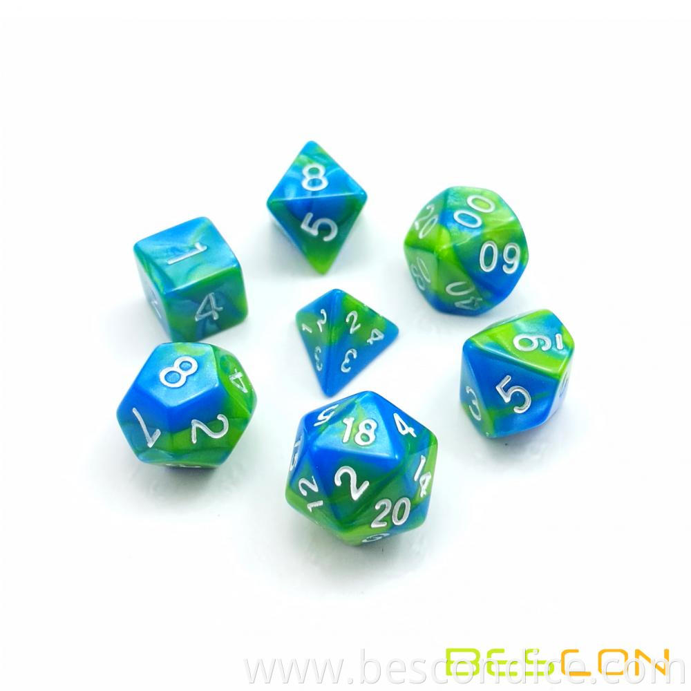 10mm Mini Dnd Magic Dice Set 2